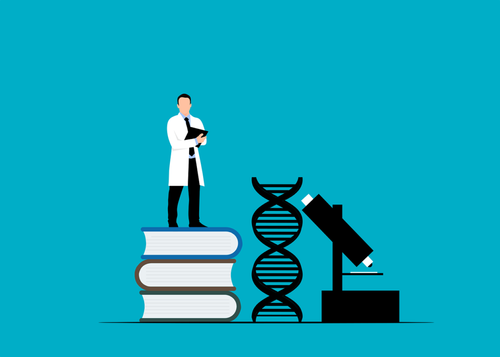 Gene Researcher Scientist Dna  - mohamed_hassan / Pixabay