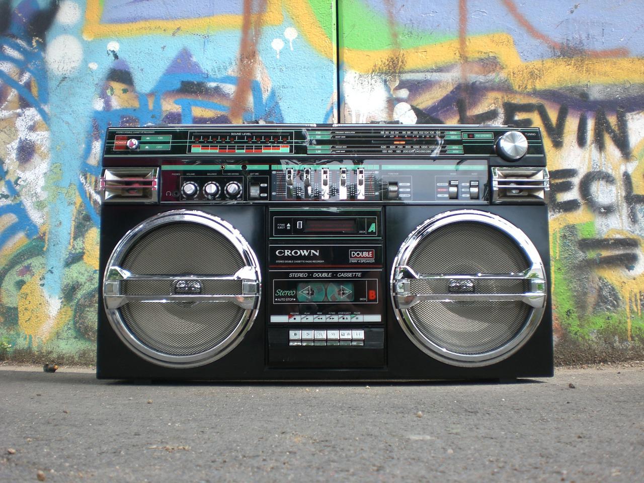 ghettoblaster radio recorder boombox 1452077