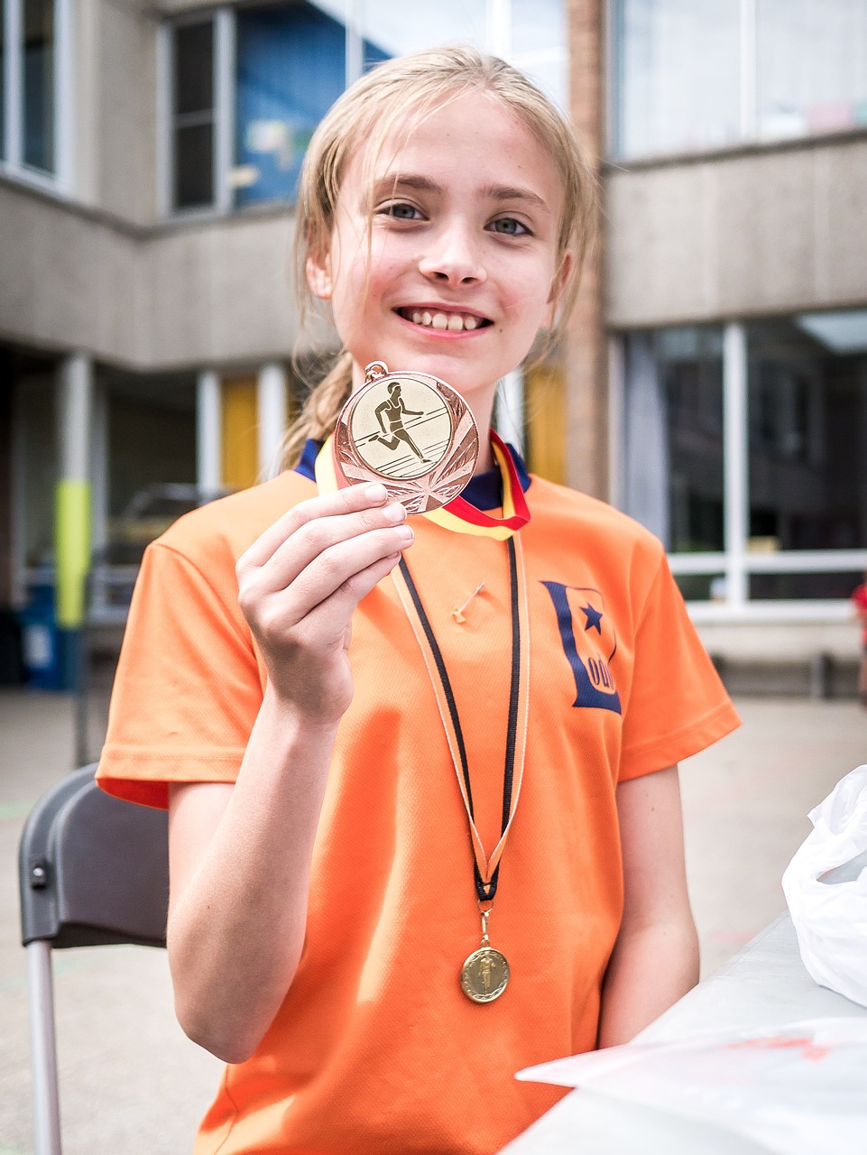 Girl Medal Happy Sport Winner - superdirk / Pixabay