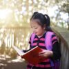 Girl Reading Book Outdoors Reading  - chhouknet / Pixabay