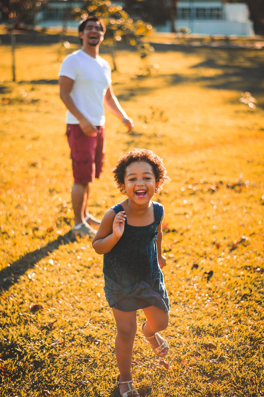 Girl Toddler Running Joy Laughing - dankwilson / Pixabay