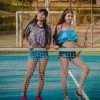 Girls Models Tennis Court Fashion  - jump1987 / Pixabay