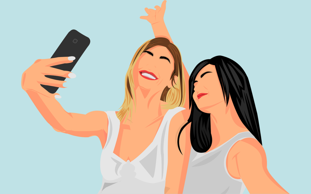 Girls Selfie Portrait Women  - Jayr_Jayr / Pixabay