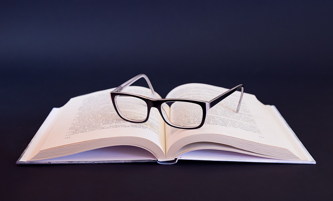 Glasses Book Literature Educate - sammy1990 / Pixabay
