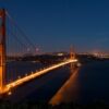 Golden Gate Bridge Night Lights  - undiscoveredcountry75 / Pixabay