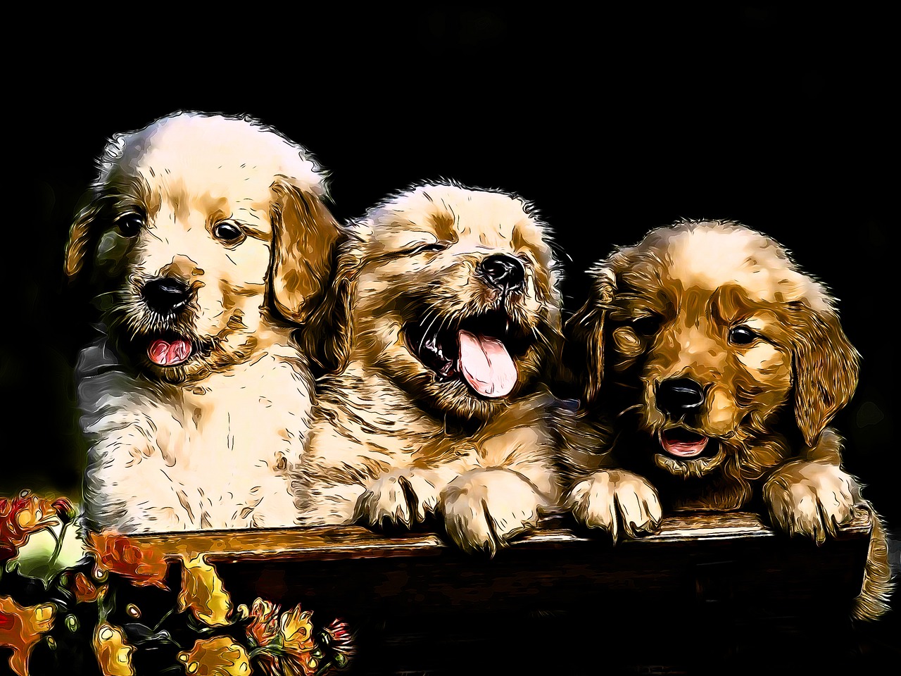 Golden Retriever Puppy Young Dog  - ArtTower / Pixabay