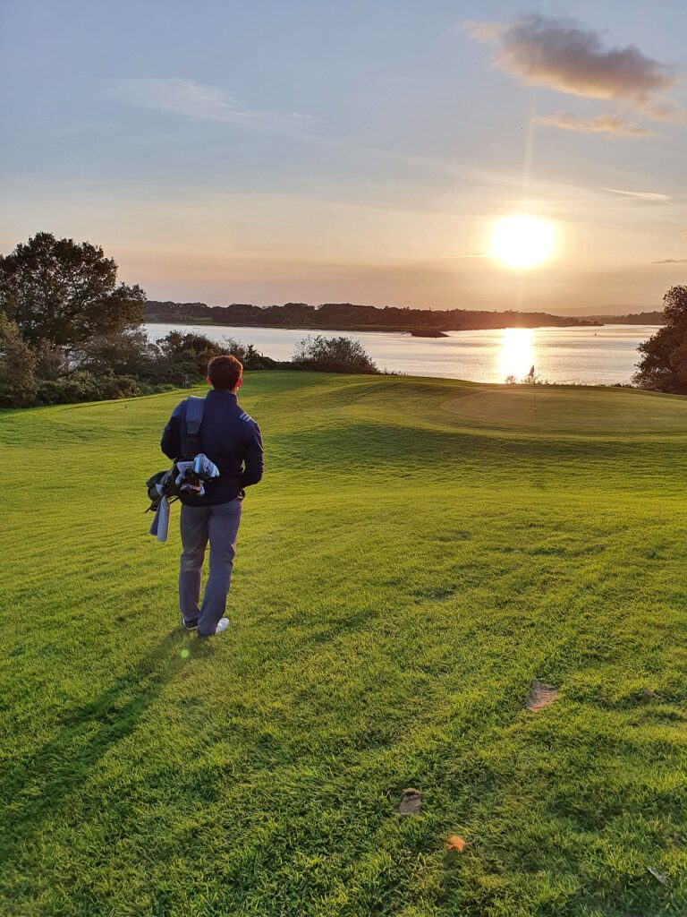 Golf Man Field Sunset River Male  - RoryC96 / Pixabay