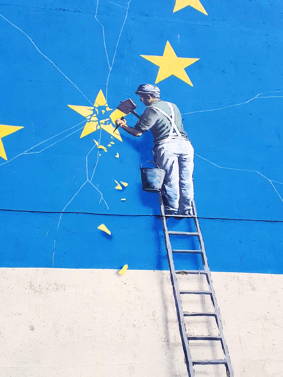 Graffiti Mural Ladder Star  - andrewslockwood50 / Pixabay