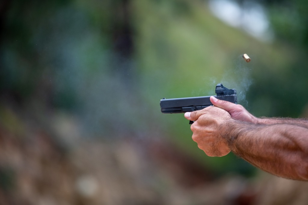 Gun Bullet Shooting Hand Gun Man  - paulsaa / Pixabay