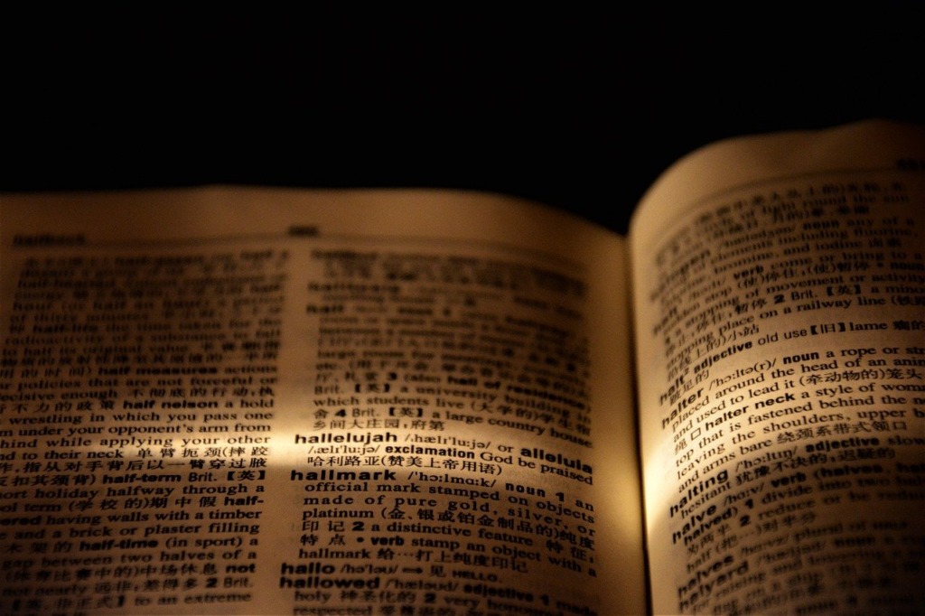 Hallelujah Dictionary Page Light  - InTellIGentFan / Pixabay