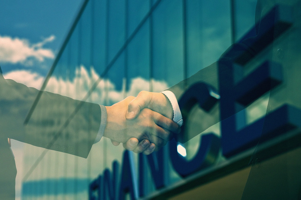 Handshake Shaking Hands Company  - geralt / Pixabay