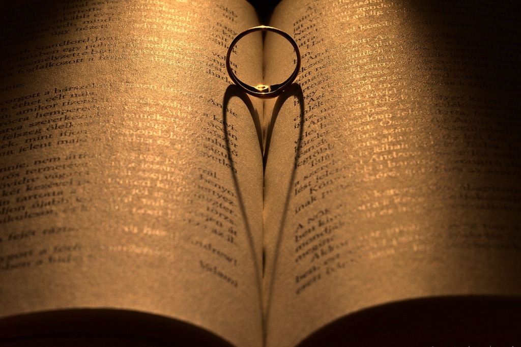 Heart Book Love Ring Romantic  - ixti007 / Pixabay