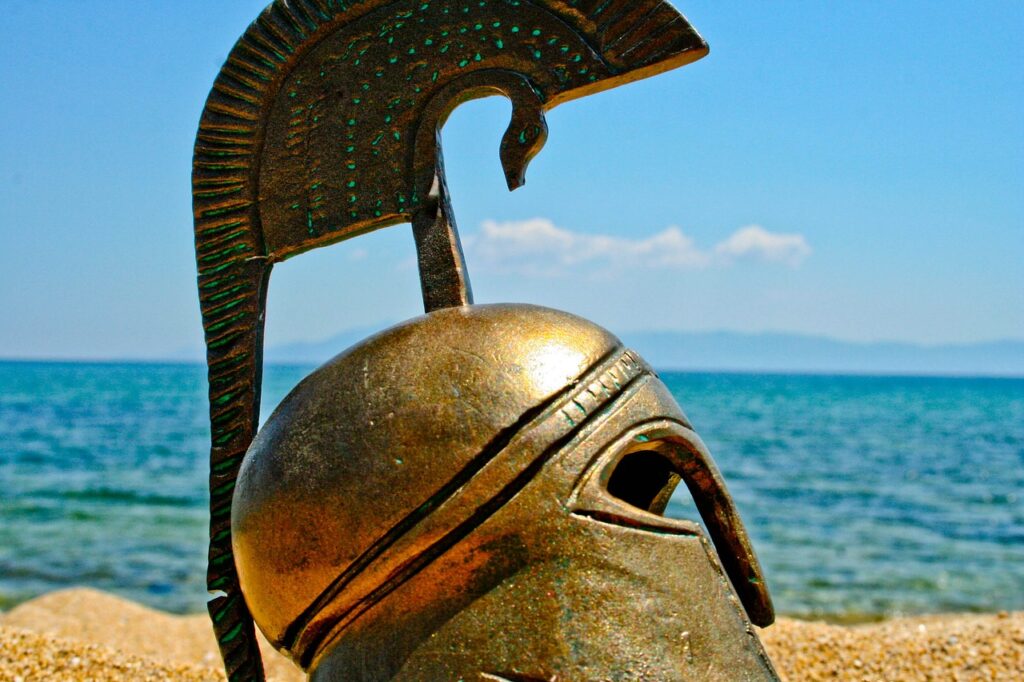 Helmet Greece Ancient Spartan  - KRPhotography / Pixabay