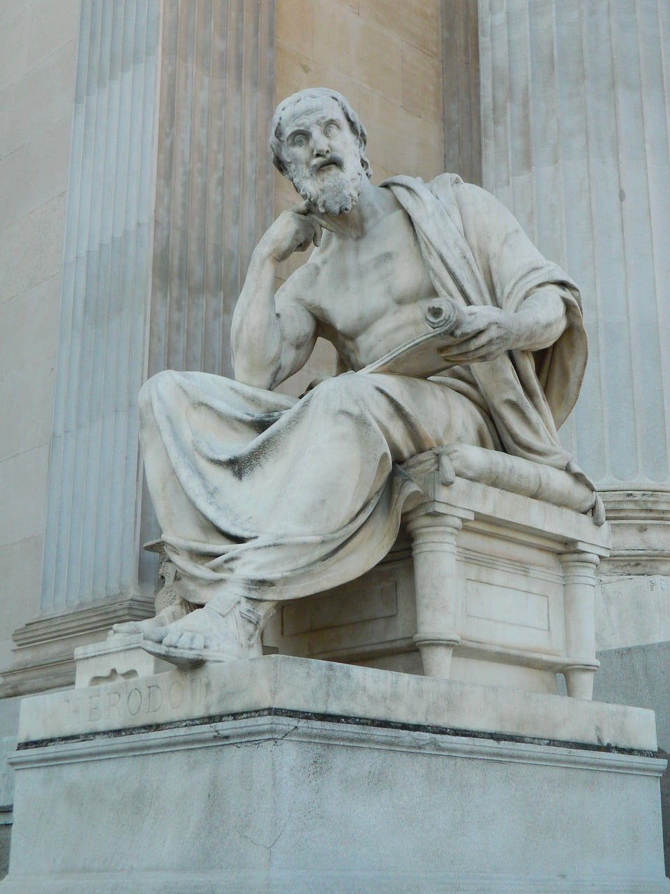 Herodotus The Statue Of Philosopher  - janka00simka0 / Pixabay