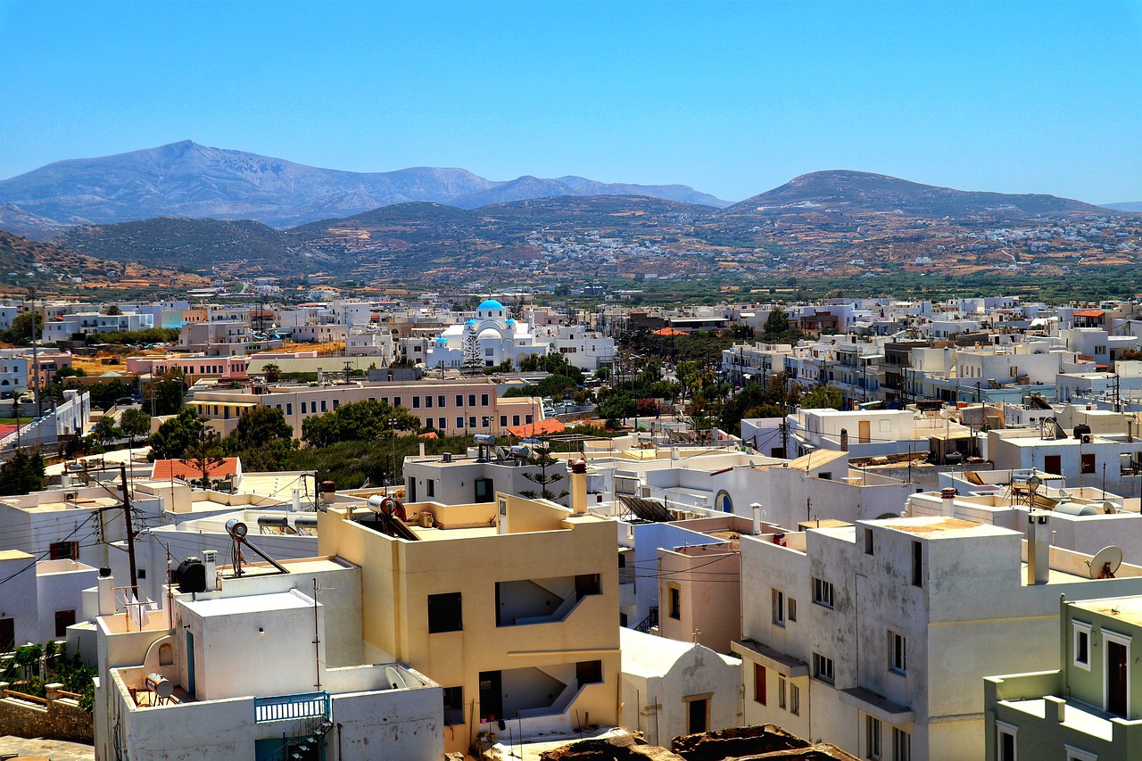 Houses Naxos City Buildings Villas  - Tho-Ge / Pixabay