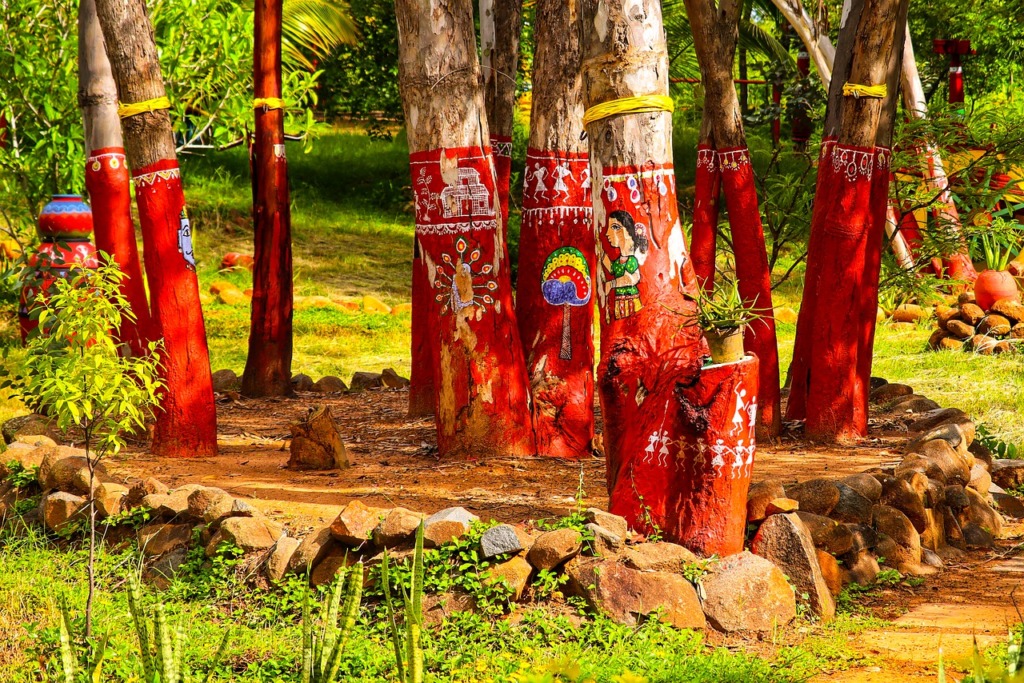 India Art Tree Mythology Painting  - Tho-Ge / Pixabay