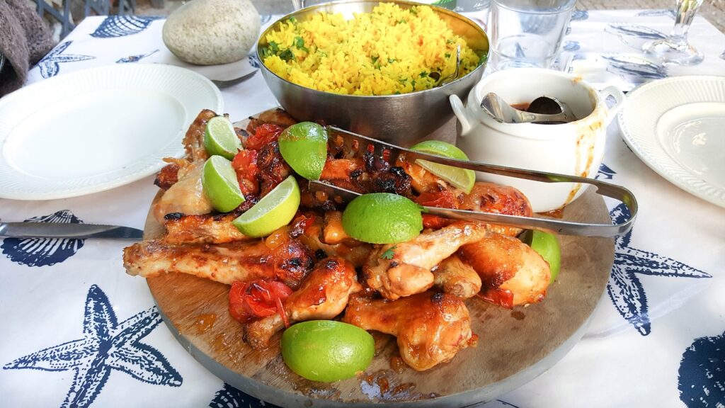 Indian Meal Food Chicken Leg Rice  - Lithfood_nl / Pixabay