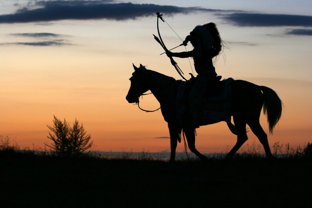indian western horse indian chief 557261