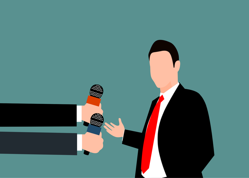Interview Speech Conference Press  - mohamed_hassan / Pixabay