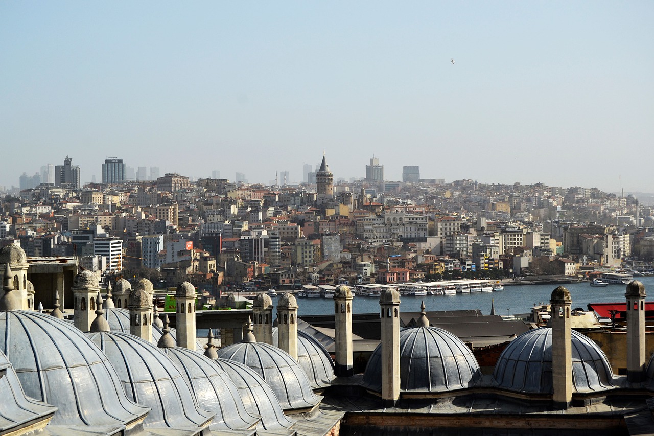 Istanbul Rooftops Bosphorus Turkey - Anajim / Pixabay