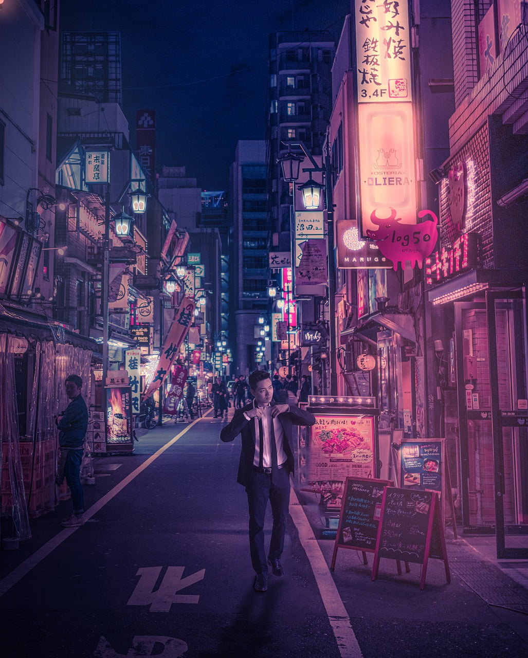 Japan Cyberpunk Street Neon Asia  - a9ent007 / Pixabay