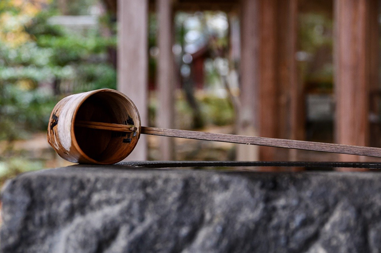 Japan Garden Ladle Chozubachi  - Johnnys_pic / Pixabay