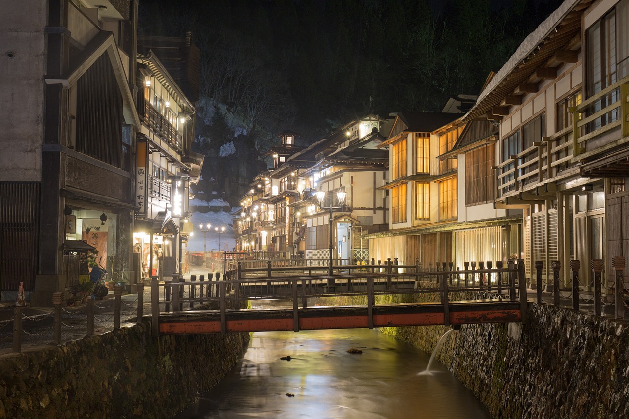 Japan Hot Spring Ryokan Yamagata  - AG2016 / Pixabay