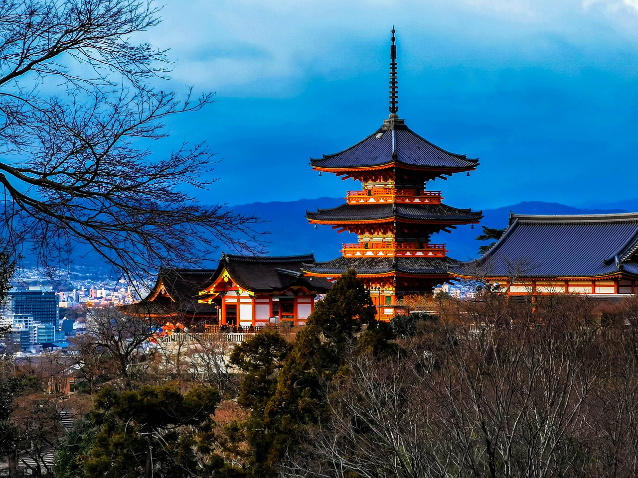 Japan Temple Wallpaper Kyoto - fleglsebastian7 / Pixabay