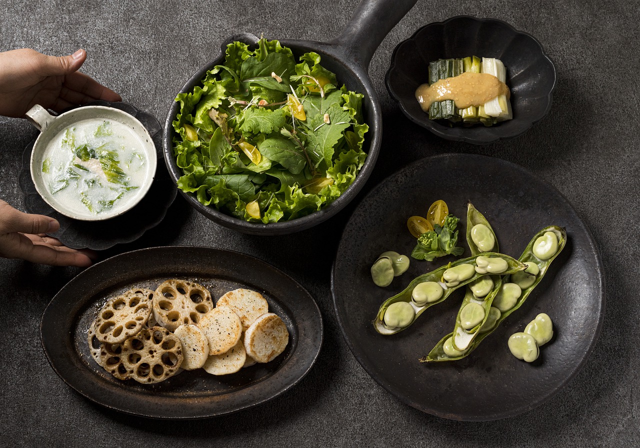 Japanese Meal Salad Vegetables - HirokazuTouwaku / Pixabay