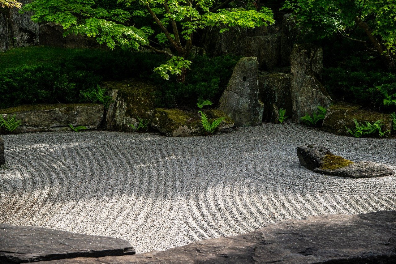 Japanese Zen Garden Meditation  - wal_172619 / Pixabay