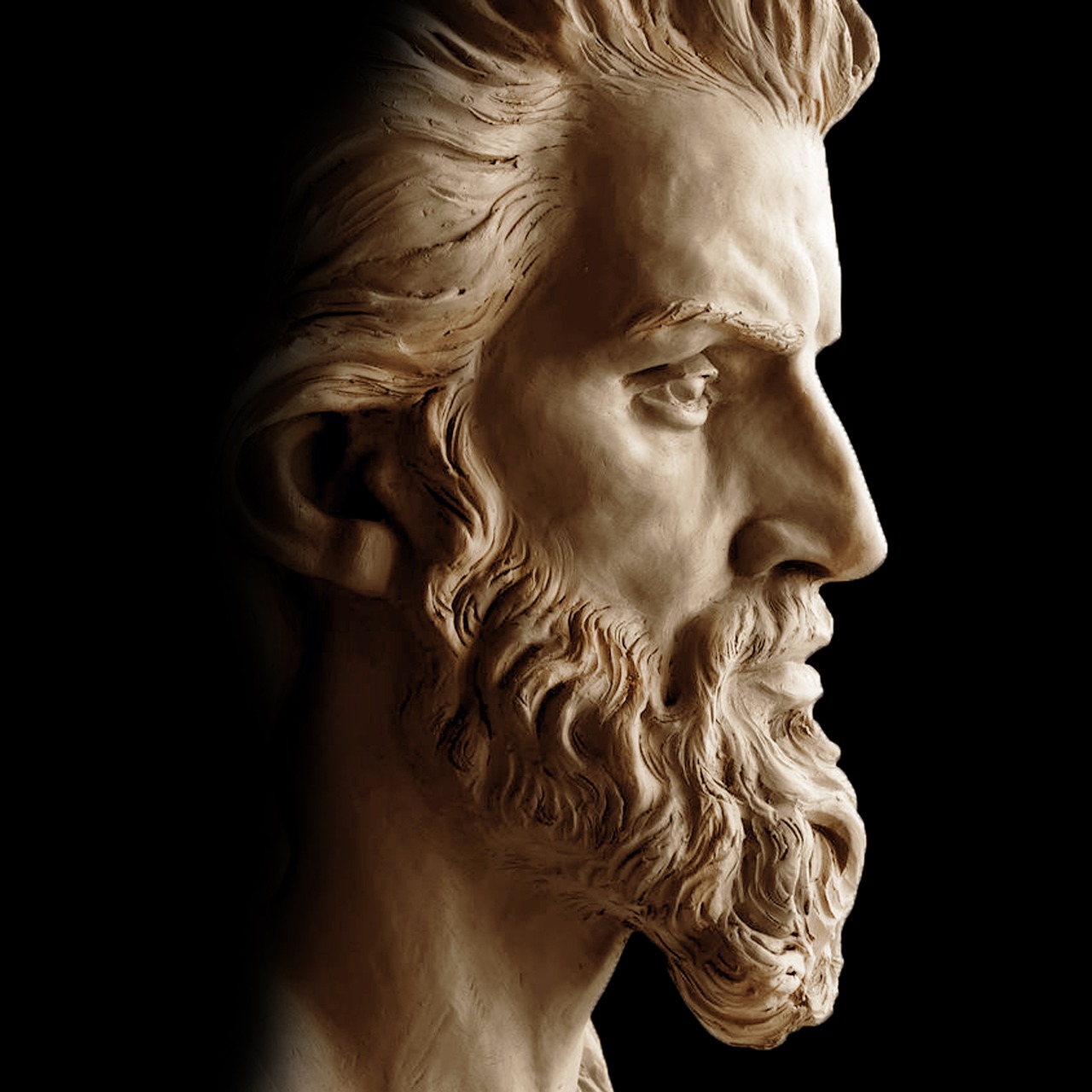 Jesus Sculpture Bust Religion God  - NICK-RITZ / Pixabay