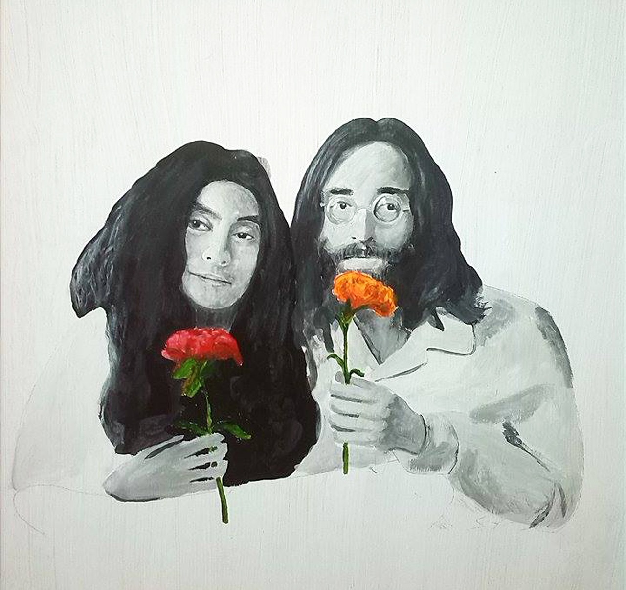 John And Yoko John Lennon  - stuarthampton / Pixabay