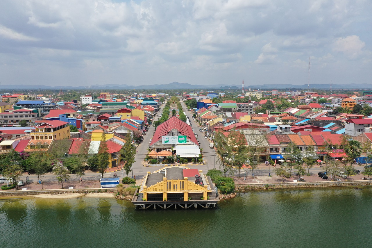 Kampot City River Panorama  - Irschner / Pixabay