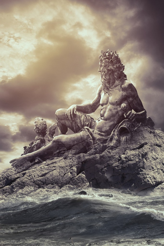 King Sea Waves King Of The Sea  - darksouls1 / Pixabay