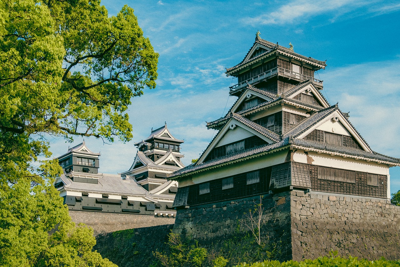 Kumamoto Castle Castle Landmark  - DeltaWorks / Pixabay