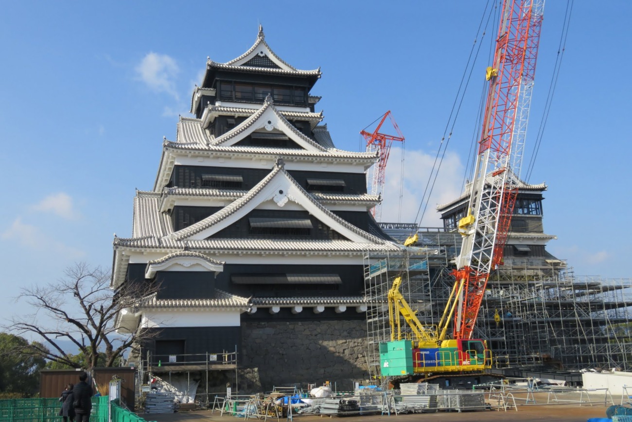 加藤清正が建築した熊本城