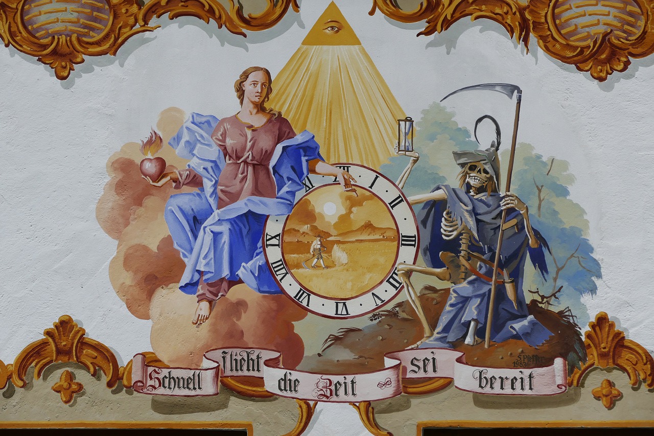 L%C%BCftlmalerei Lueftelmalerei Time - stux / Pixabay