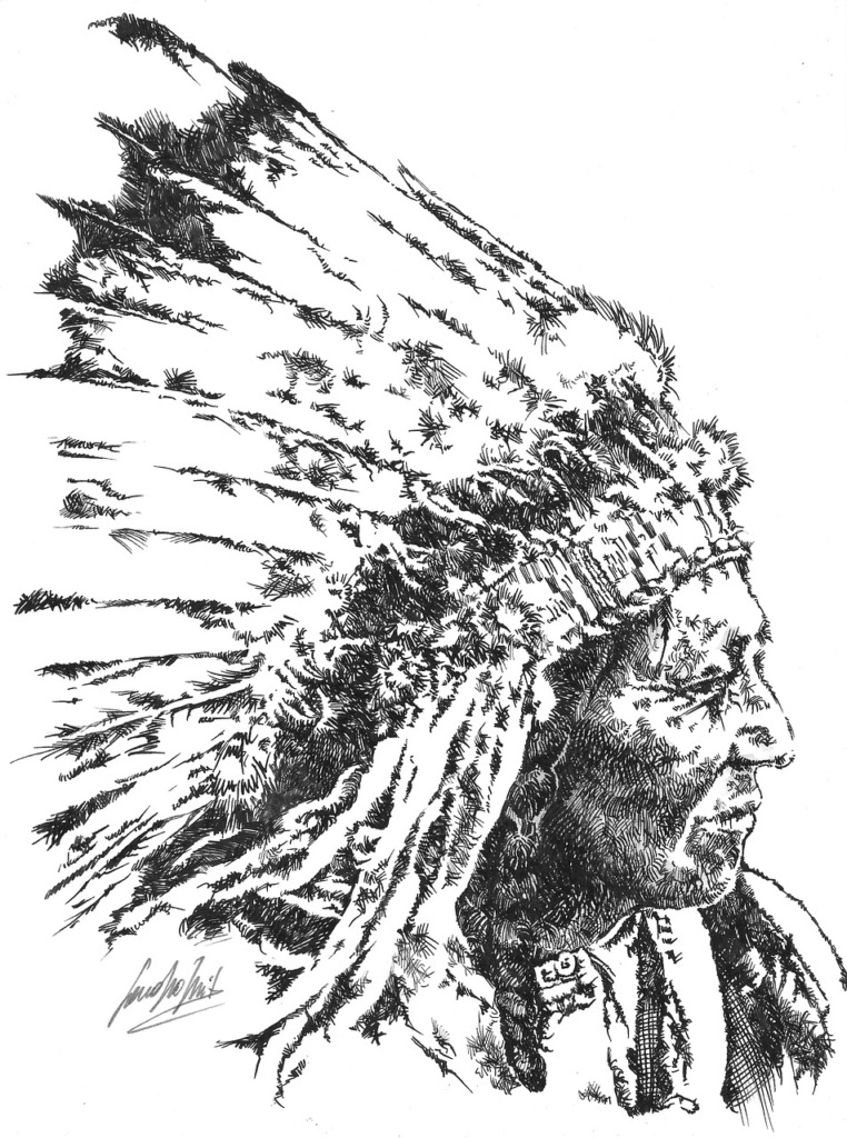 Lakota Chief Native American Chief  - sandroruiti / Pixabay