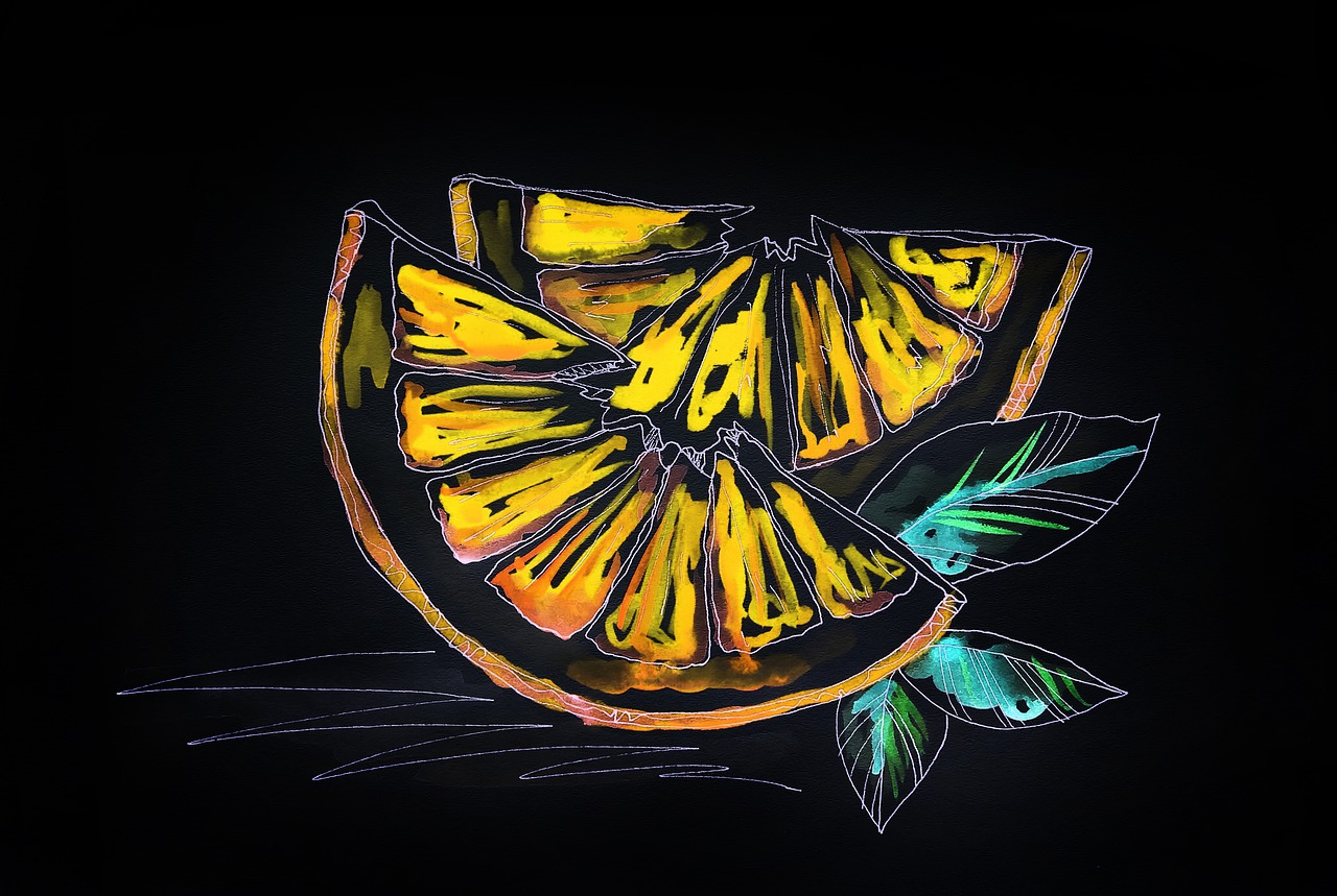 Lemon Slices Drawing Piece Of Art  - Vic_B / Pixabay