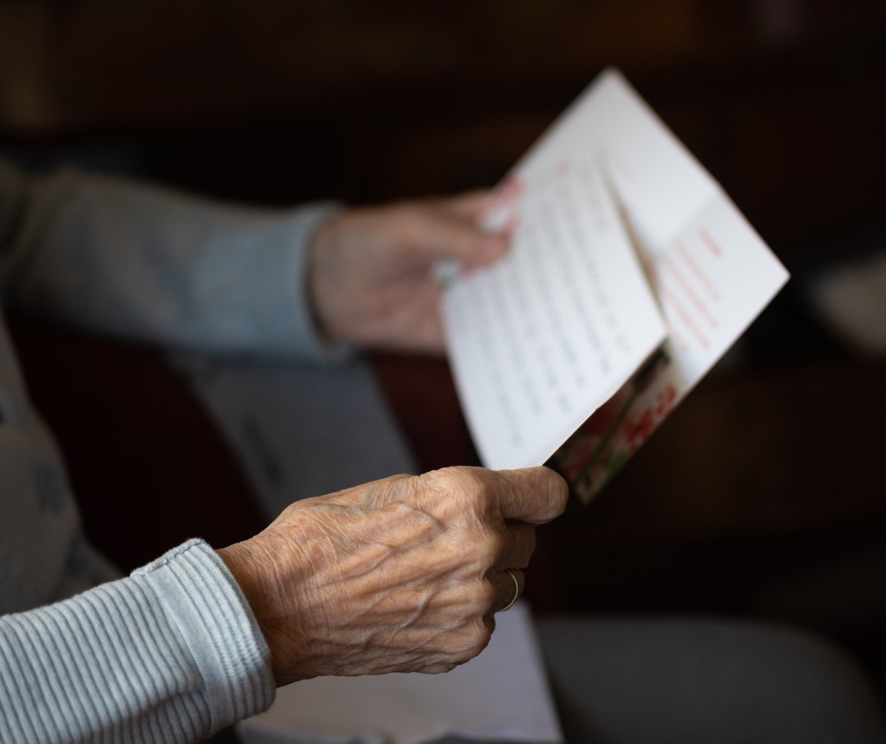 Letter Postcard Read Elderly  - sabinevanerp / Pixabay