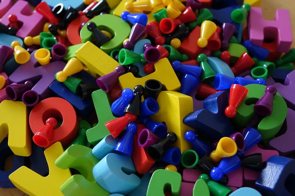 Letters Colorful Color Chaos  - geralt / Pixabay