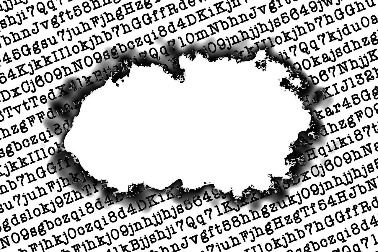Letters Hole Burned Code Abstract  - geralt / Pixabay