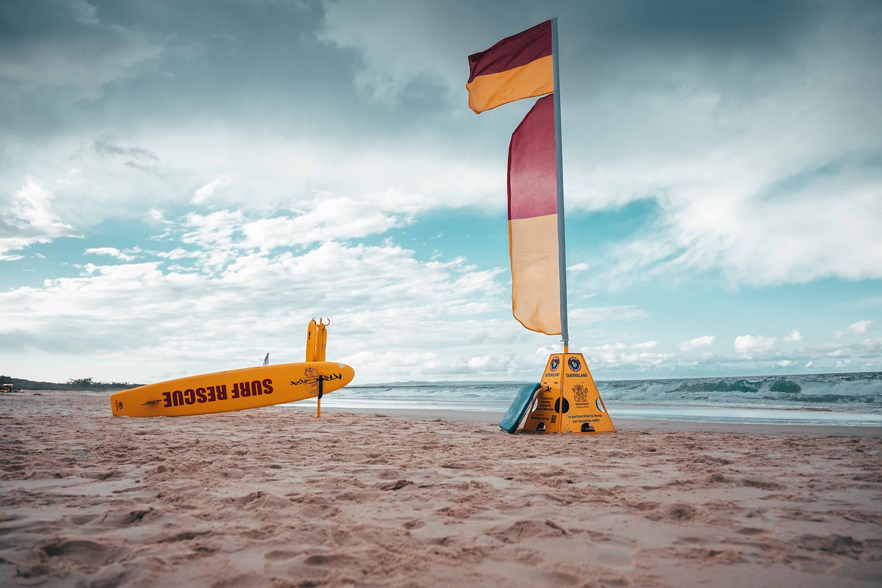 Lifesaving Seashore Beach Surf Sea  - jamorealmedia / Pixabay