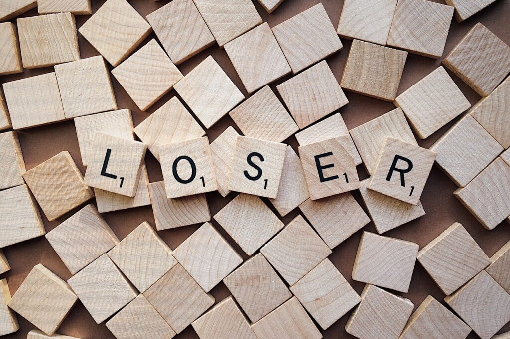 Loser Name Calling Letters Scrabble  - Wokandapix / Pixabay