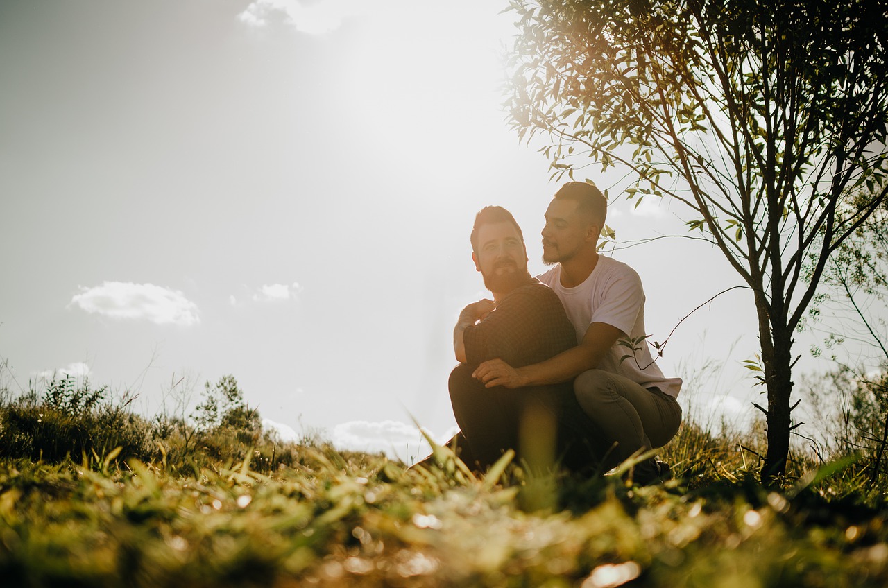 Lovers Lgbt Meadow Portrait  - alllessandro_ / Pixabay