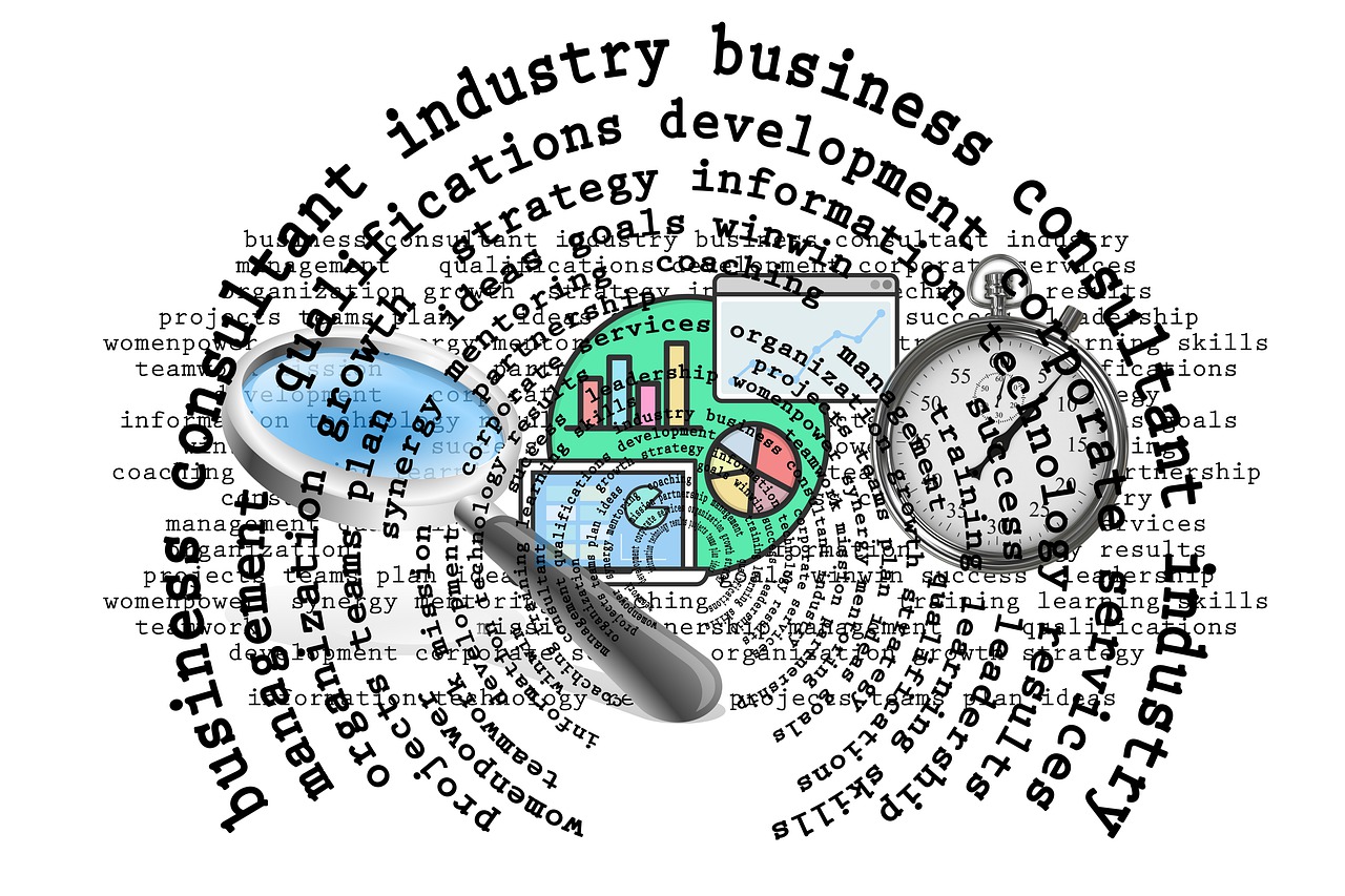 Magnifying Glass Clock Stopwatch  - geralt / Pixabay