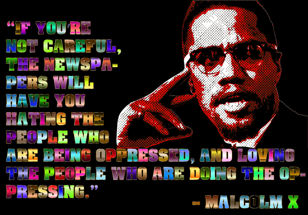 Malcolm X Quote Propaganda News  - GDJ / Pixabay