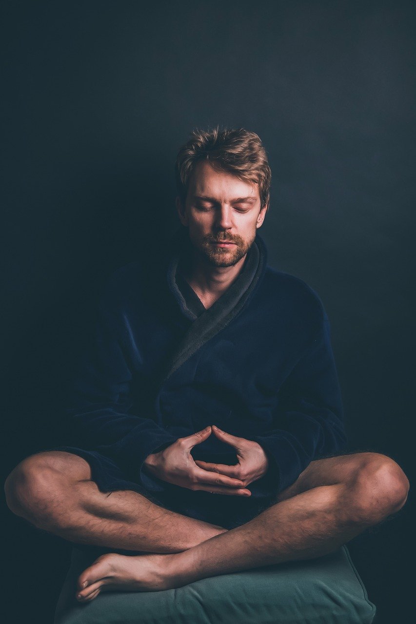 Male Meditate Meditation Spiritual - Sammy-Williams / Pixabay