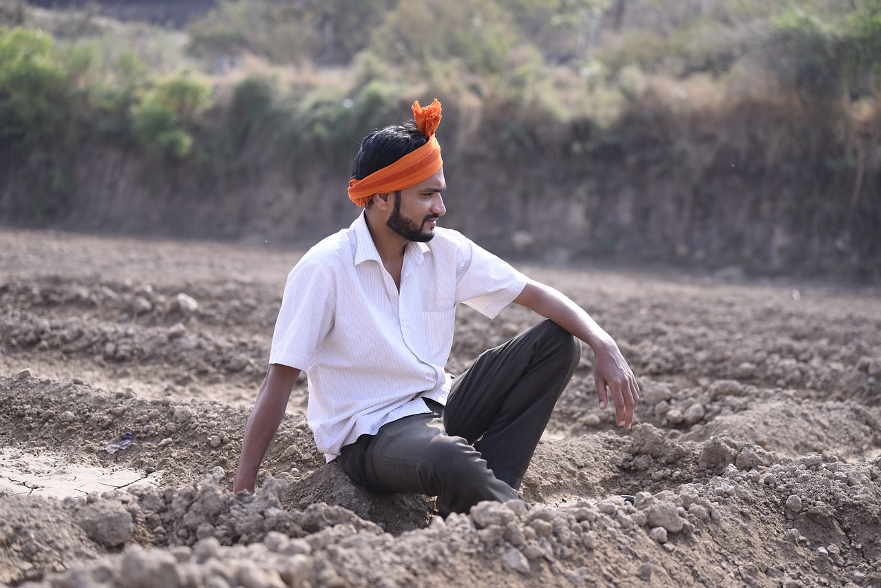 Man Agriculture Resting Sitting  - rajbhor52 / Pixabay