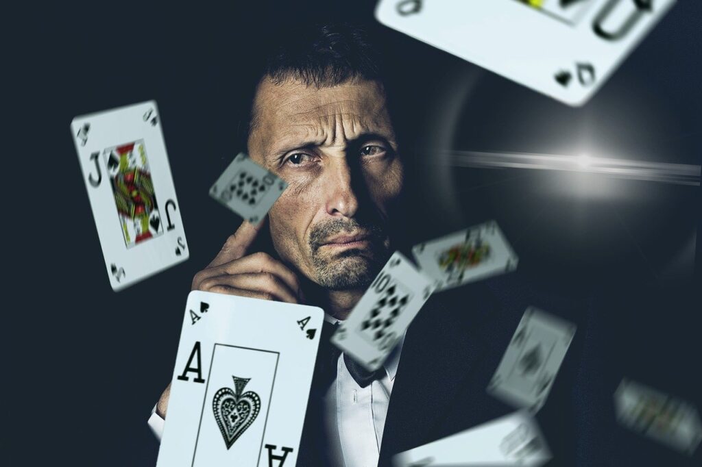Man Cards Poker Play Player  - ThomasWolter / Pixabay